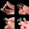 ANCLLO 4Pcs Car Tire Pressure Monitor Valve Stem Caps Sensor