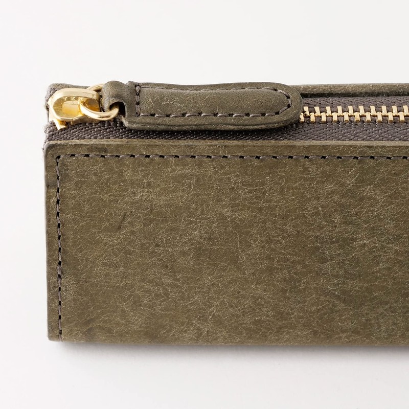 Slip-on Slip-On PB Zipper Pen Case M Gurigio (IPV-5801) Leather
