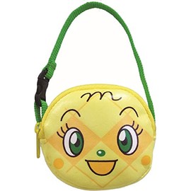 Ito Sangyo Pachit Rollin Melon Panna-chan Pouch for Toddlers 3.3 x 3.0 x 1.8 inches (8.5 x 7.5 x 4.5 cm), Anpanman