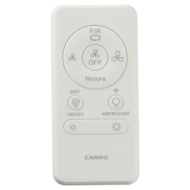 SMAAIR OEM Remote Control for Smart Ceiling Fan with DC Motors (REMOTE01)