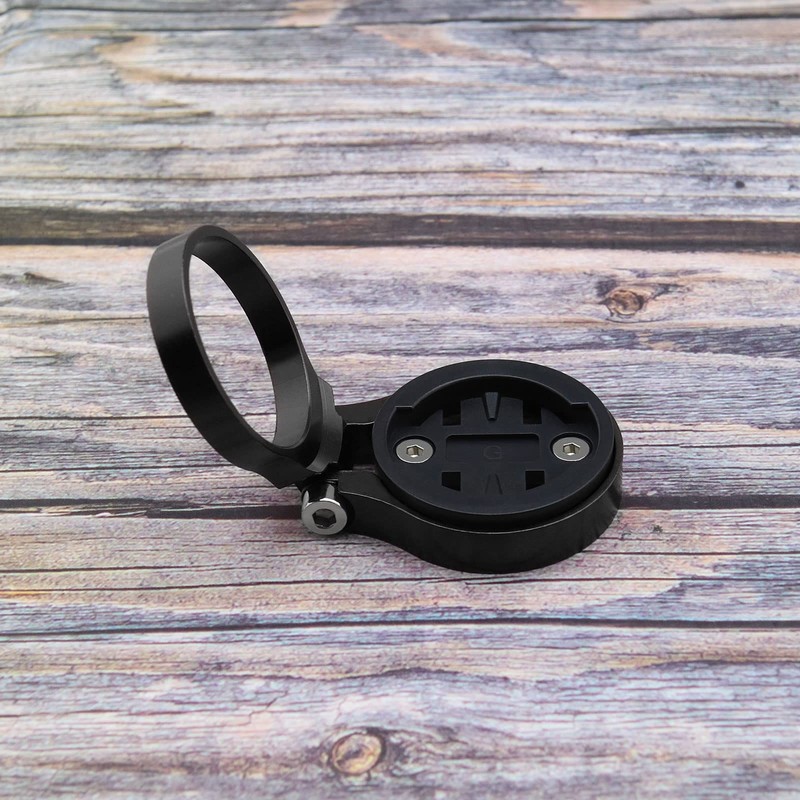 ECSiNG Adjustable Bicycle Stem Computer Mount Compatible with Garmin Edge