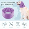Furryilla Dog Ear Muffs with Noise Protection Breathable Calming Band