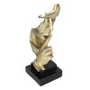 Silence Is A Golden Sculpture Simple Modern Abstract Keep Silent