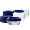 PLASTICPRO [8 onzas] Paquete de 8 recipientes de delicatessen con