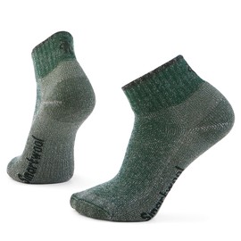 Smartwool Hike Classic Edition Light Cushion 2nd Cut Ankle Socks - Merino Wool-blend Construction Dark Sage XL (US Men's Shoe 12-14.5, Women's 13-15.5) One Size