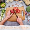 Moorovgi 6 in 1 Charcuterie Board Handle Template,Acrylic Grab Handle