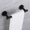 9-Inch Matte Black Hand Towel Bar SUS 304 Stainless Steel