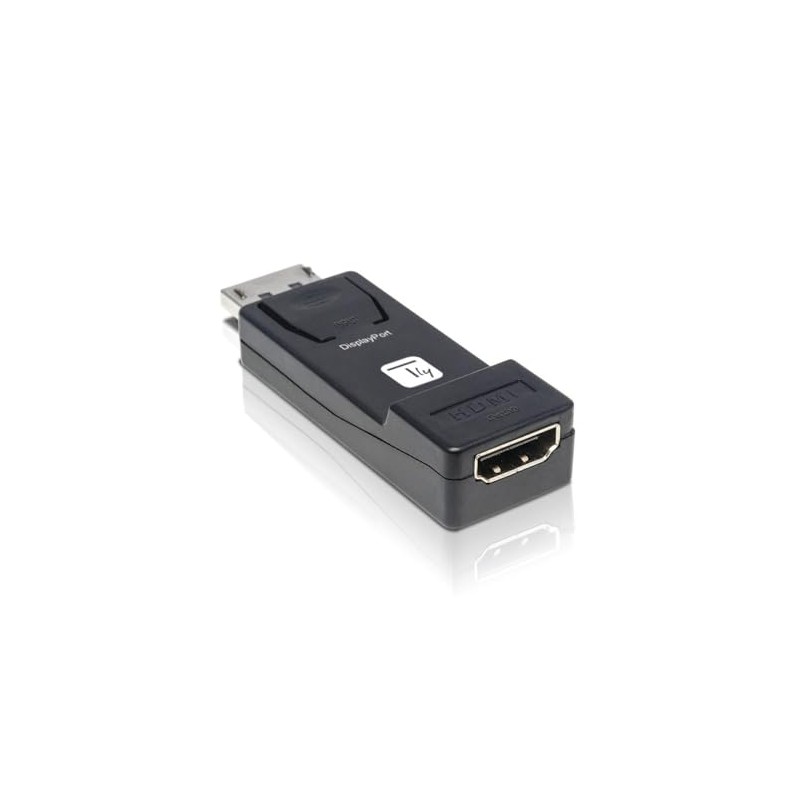 Convertitore Video Techly Converter Adapter DisplayPort DP 1.2 to HDMI