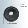 14136 1.5"-3" Rain Collars Replacement for No-Calk Roof Flashing (Pack