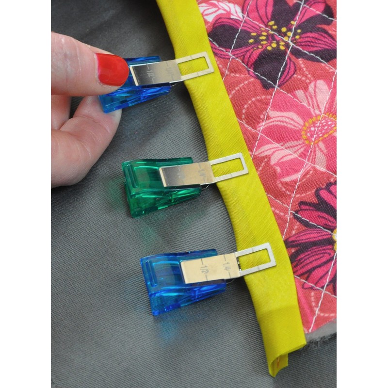 Taylor Seville Small Magic Clip Sewing and Quilting Clips 12-pc
