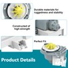 W10876537 W10724439 Dishwasher Drain Pump for Whirl-pool Ken-more Kitchen-aid Dishwasher