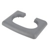 Center Console Cup Holder Pad Armrest Lid Cover Gray Fit