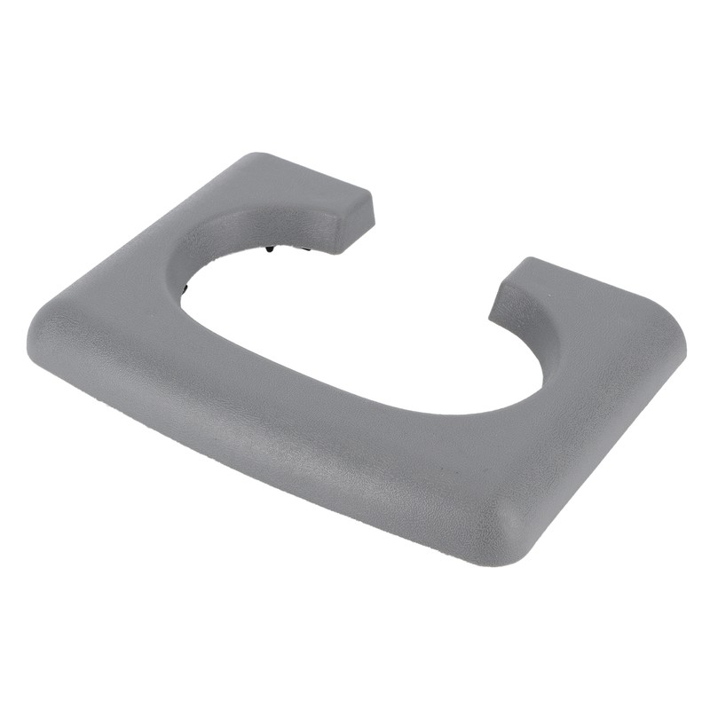 Center Console Cup Holder Pad Armrest Lid Cover Gray Fit