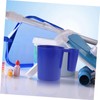 Abaodam Pool Durable Plastic Powder Scoop with Handle for Efficient
