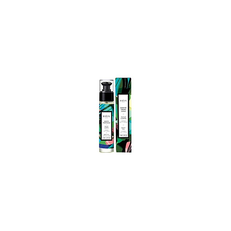 Baïja Sieste Tropical Cedrat Small Grit Body Oil & Bath