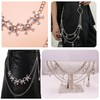 2Pcs Pants Chain for Men Women, Skull & Cross Rock