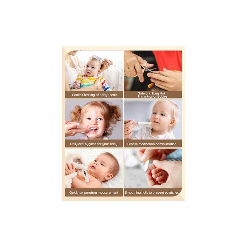 28 en 1 Kit de Bebe Recien Nacido Higiene, Lima
