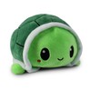 TeeTurtle - The Original Reversible Turtle Plushie - Green -