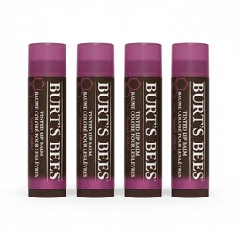 Burt's Bees Bálsamo Labial Tintado Violeta Dulce con Manteca de Karité y Cera Botánica 100% Origen Natural (4)