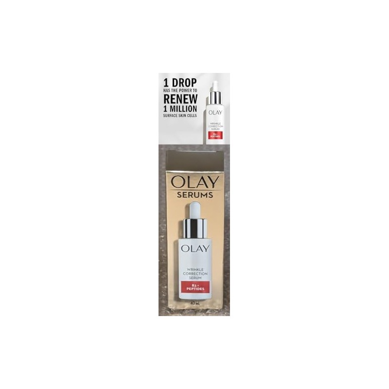 olay serums wrinkle correction serum B3 +peptides