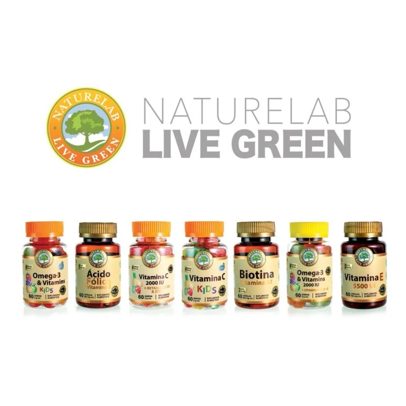 Vitamina E 5500 Ui - 60 Cápsulas - Naturelab Sabor
