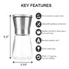 Salt and Pepper Grinder Set of 2, Premium Stainless Steel