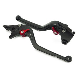 K71 Black (Red) Kawasaki Brake Lever Clutch Lever Set 6 Levels Adjustment Fits ZX-6R ZX-9R ZX-10R Z1000 ZX-12R Versis 1000 etc