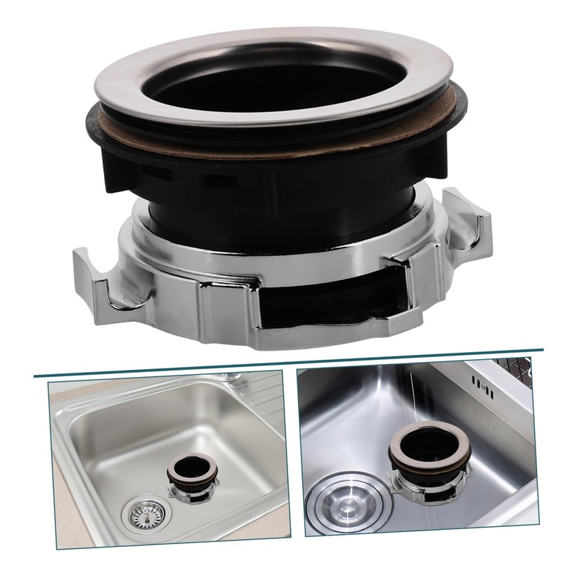 Operitacx Stainless Steel Sink Flange for Garbage Disposal Food Waste