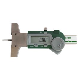 Niigata Seiki SK Digital Mini Depth Gauge, Measuring Range: 0-1.0 inches (0 - 25 mm), Minimum Reading Value: 0.00004 inches (0.01 mm), GDCS-25STG