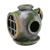 Aquarium Helmet Ornament Simulation Toxic Free Hideout House Resin Fish