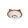 Epicurean 39RQ8111OW Melamine Friendly Faces Owl Design Bowl, Brown/Blue, 16