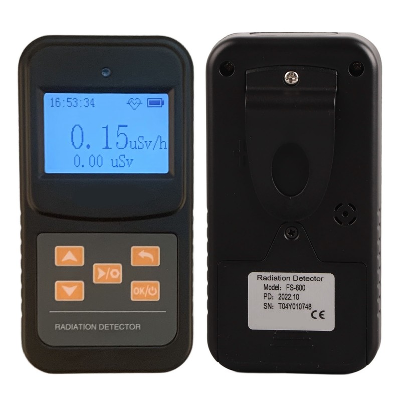 Nuclear Radiation Detector High Sensitivity 2 Power Supply Modes Double