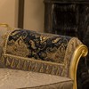 TOPLUXE Sofa Armrest Covers Set of 2, Damask Sofa Arm