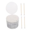 TOVINANNA 500Pcs Double Headed Cotton Sticks for Ear Cleaning Makeup