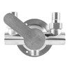 Laroal Modern Wall Mounted Shower Faucet Shower Taps Bar With