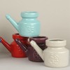 Iunipusy Nose Rinsing Can, 350 ml Ceramic Neti Pot, Robust
