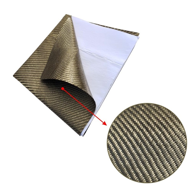 Alioncar (26x26inch) self adhesive heat shield Reinforced Basalt fiber Exhaust