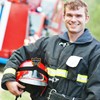 Shappy Firefighter Helmet Band Rubber Fire Helmet Band with Hole