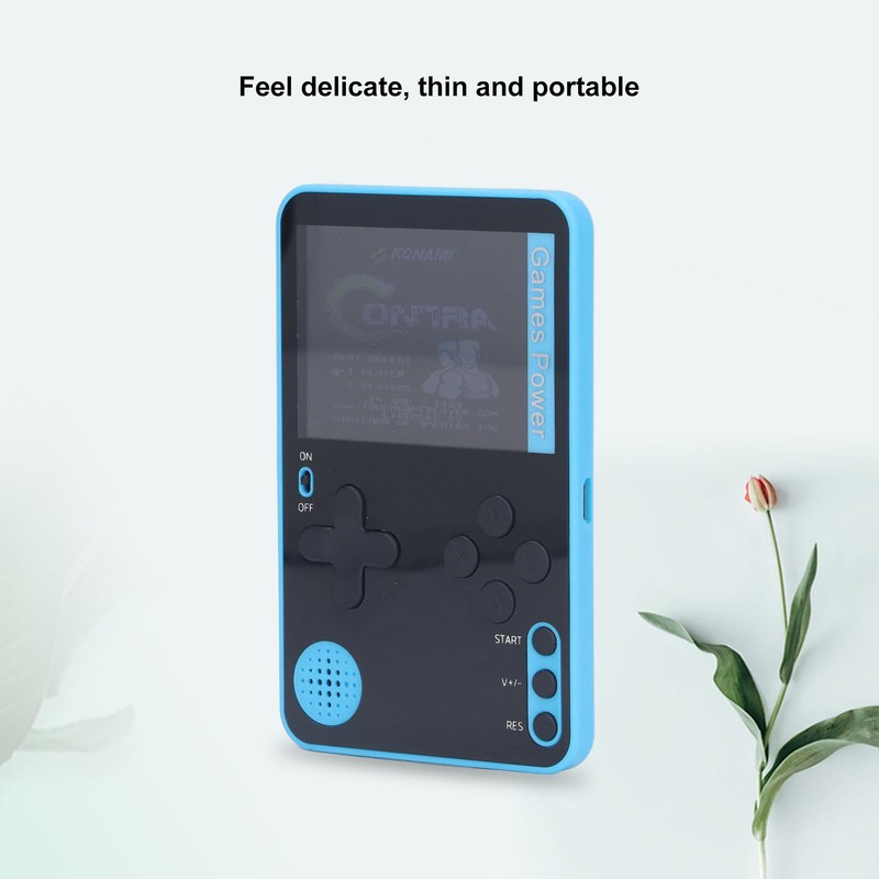 Blue Handheld Game Console Retro Portable Game Player Video Games