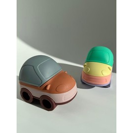 Car Stacker Montessori Toy - Color Set: Dark