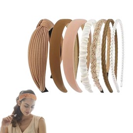 7 Stück Haarreifen Set Damen, Hair Accessories Women, Haarreifen Selber Machen Mädchen für Mädchen