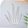 Outanaya 5Pcs Succulent Tweezers Tool Stainless Steel Gardening Tools for