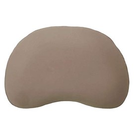Edda Lux Cover suitable for Tempur Curve S (61 x 40 x 9.5 cm) and M (61 x 40 x 11 cm) sleeping pillow, shape-retaining jersey pillowcase, made of 100% cotton, in toffee