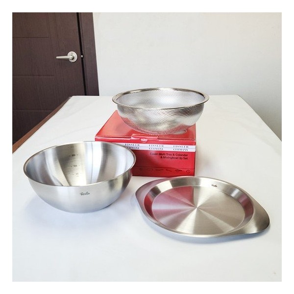 Whistler mixing bowl multi-tray tray 3-piece set / 휘슬러 믹싱볼