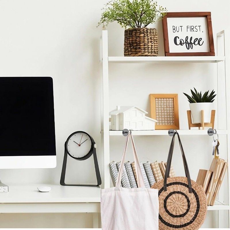 Grtard Black Magnetic Hooks, Strong Magnetic Hooks for Hanging, Magnets