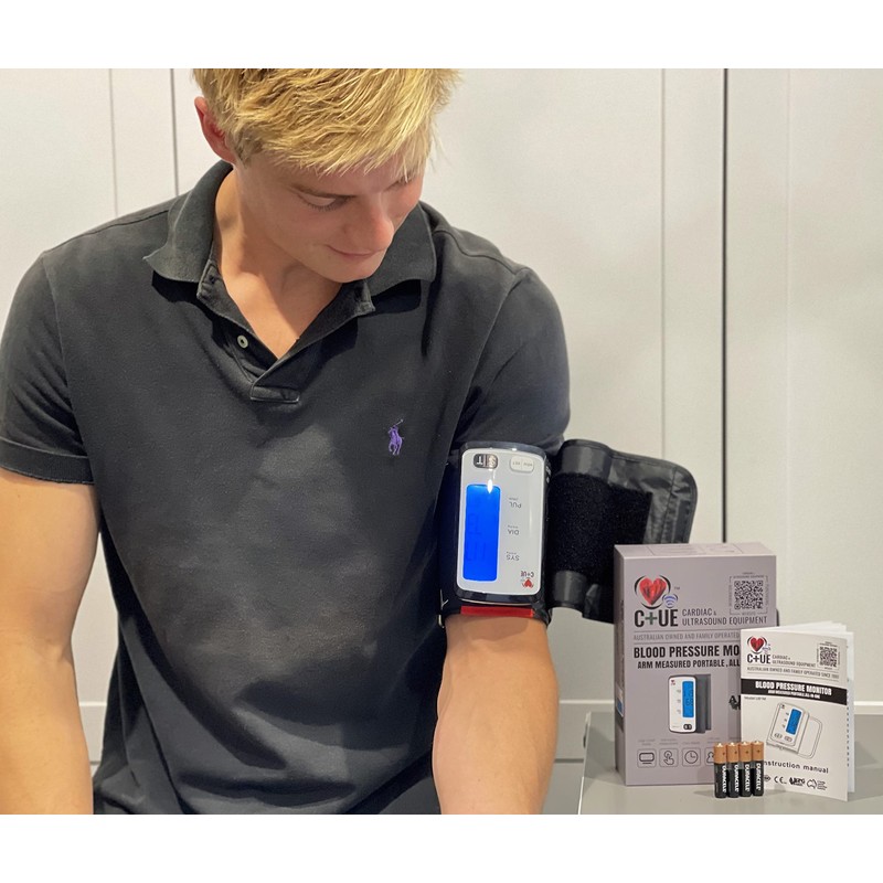 C+UE, Hospital Grade Blood Pressure Monitor, Active, All-In-One Arm, Measured.