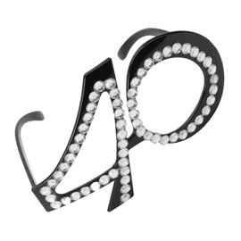 VILLFUL Birthday Party Glasses Eyewear Photo Booth Prop Lightweight Shiny Decor for Adults Anniversary Celebration Accessory