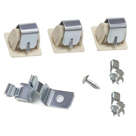 279570 Dryer Door Latch Kit ，Compatible with GE Whirlpool Kenmore Roper KitchenAid Dryers ， Replace PS334230 AP3094183 14205029 236877 420198 423232 EED4300TQ0 LTE5243DQ6