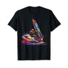 Windsurfing Windsurfer Windsurf Popart T-Shirt