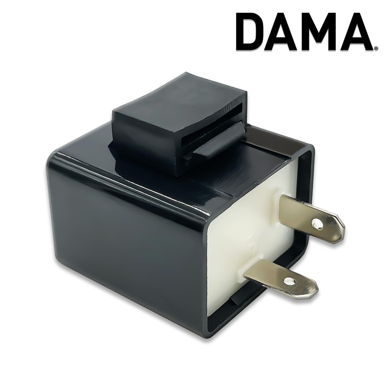 DAMA CF12 2 Pin 12V 0.02A-10A LED Flasher Relay for